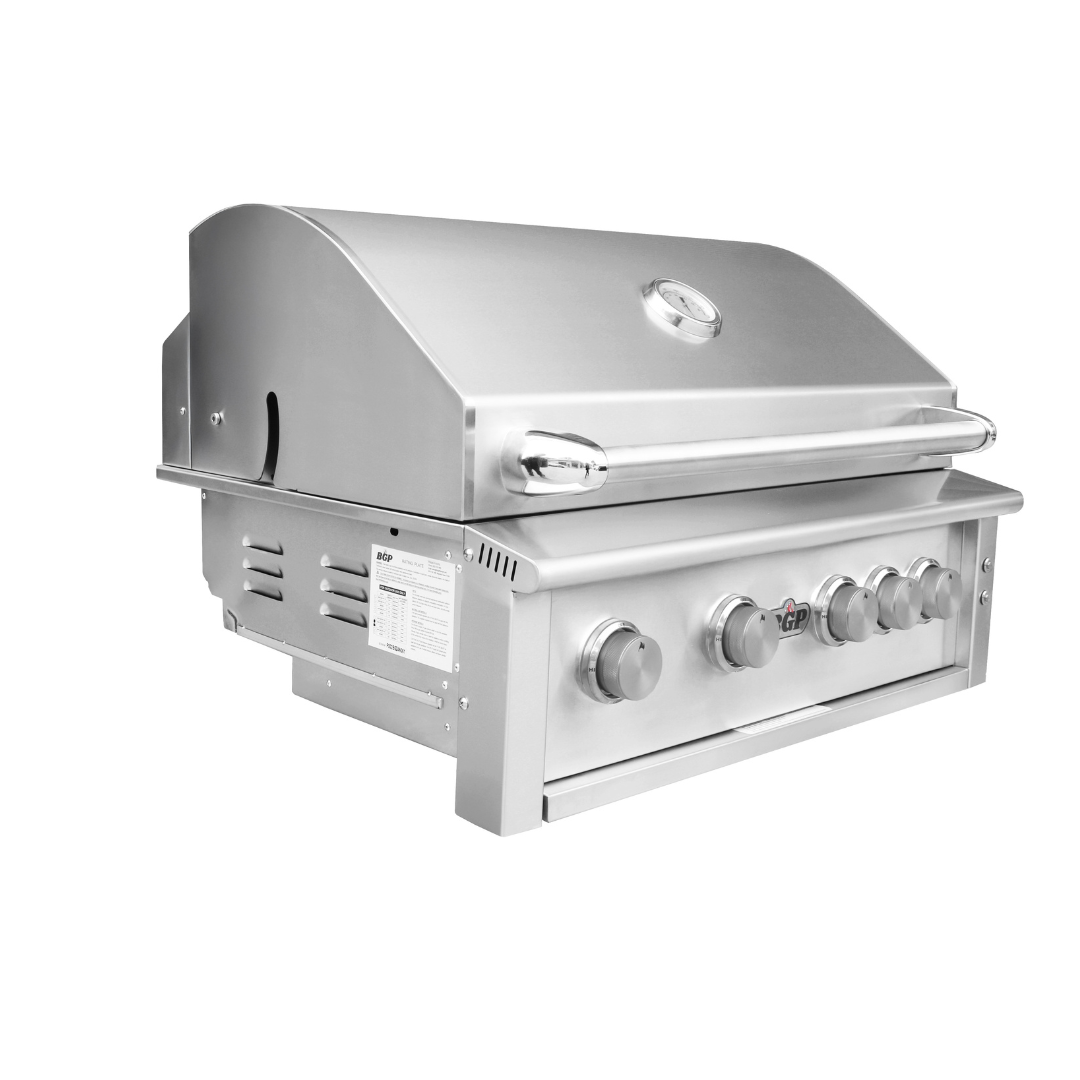 32" 4 Main Burners w/back burner & LED knob light - Gas Grill