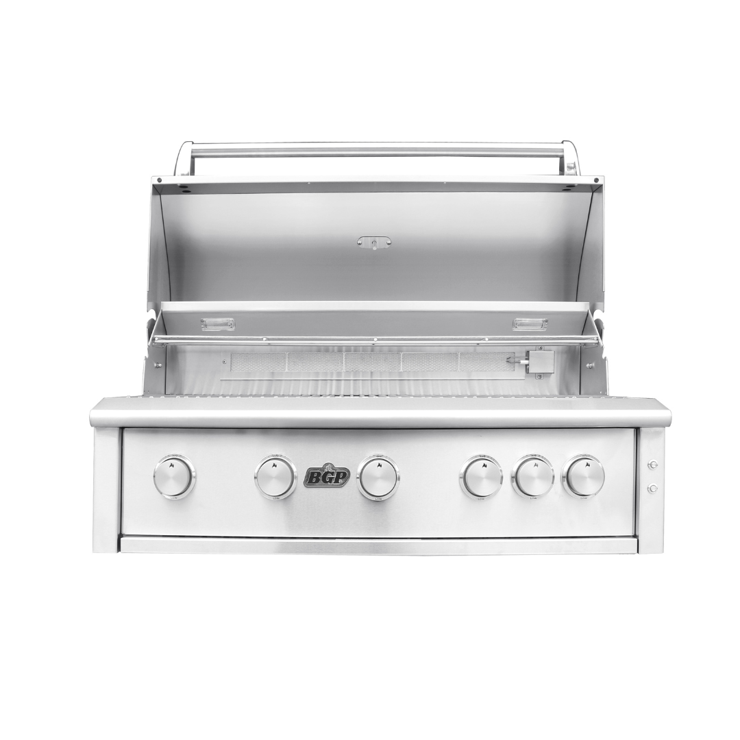 40" 5 Main Burners w/ back burner & LED knob light - Gas Grill