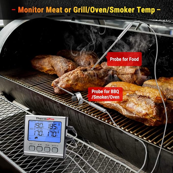 ThermPro Dual Probe Thermometer 1 pack