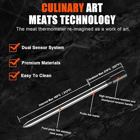 SoulB Wireless Meat Probe 1 pack