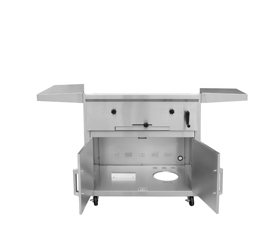 Charcoal Grill Cart
