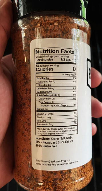 BBQ Rubdown Big Bold Beef Rub