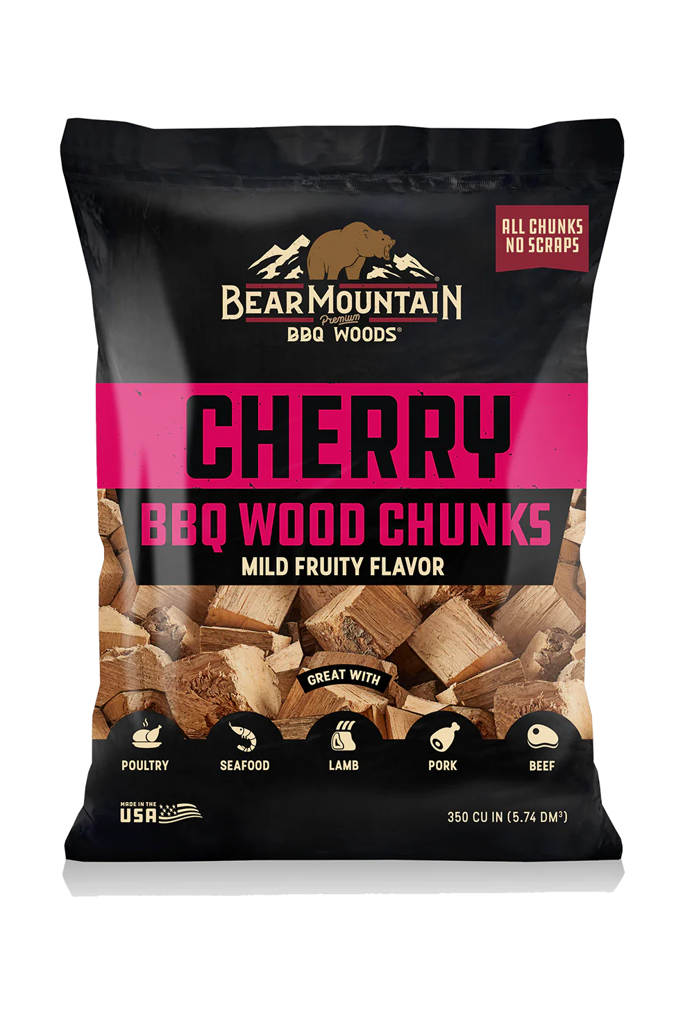 Bear Mountain Wood Chunks – Cherry