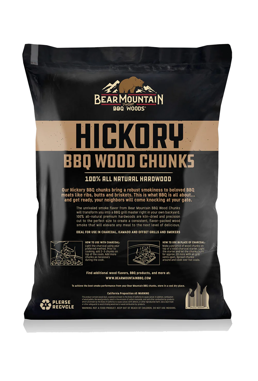 Bear Mountain Wood Chunks – Hickory