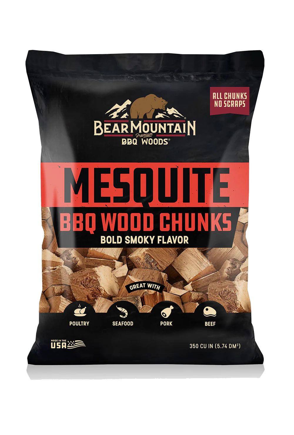 Bear Mountain Wood Chunks – Mesquite