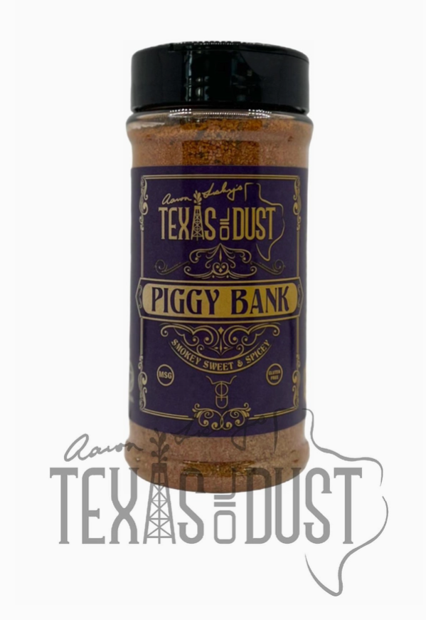 Texas Oil Dust Piggy Bank