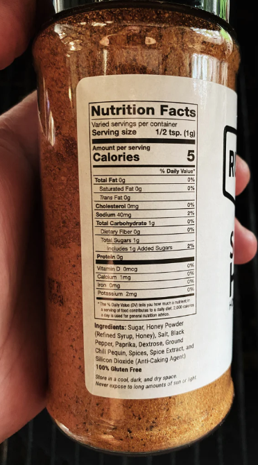 BBQ Rubdown Sweet Heat Honey Pequin Rub