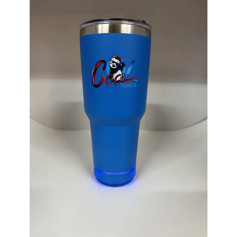 Cool Tunes Speaker Tumbler - Blue 30oz