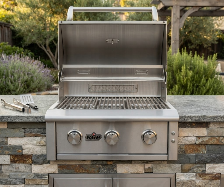 25" Built-In Stainless Steel Gas Grill