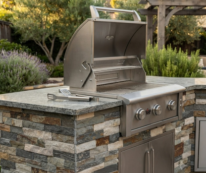 25" Built-In Stainless Steel Gas Grill