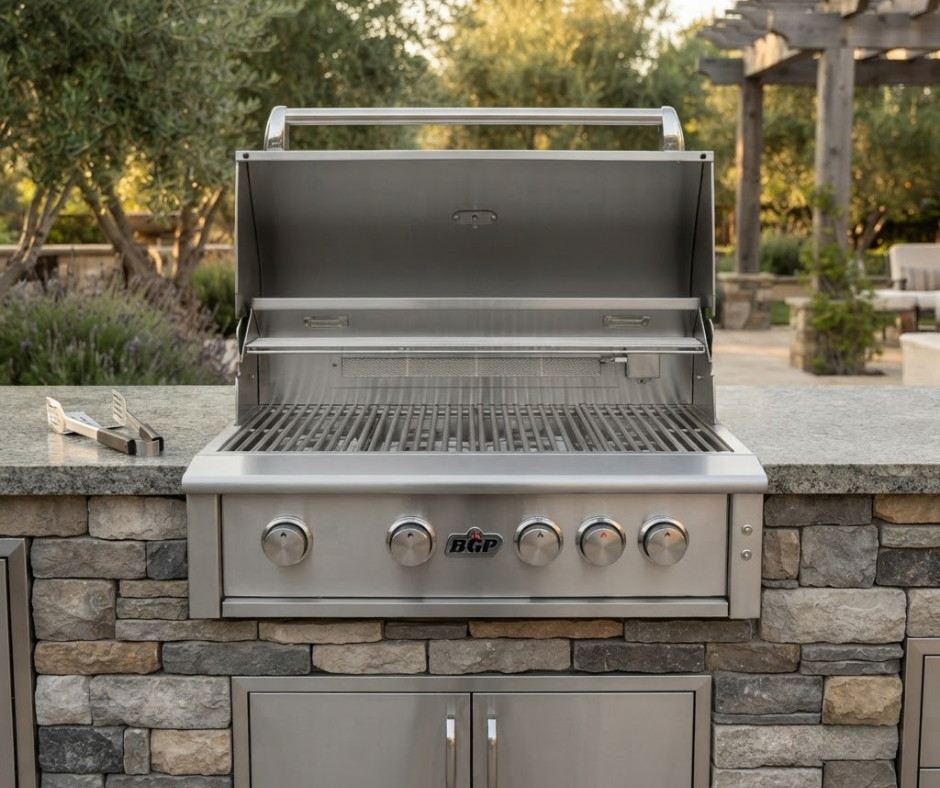 32" Built-In Stainless Steel Gas Grill