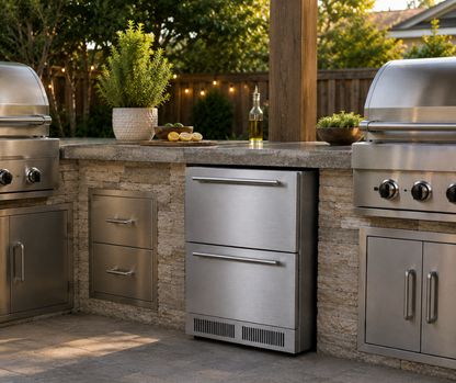 Double Drawer Fridge