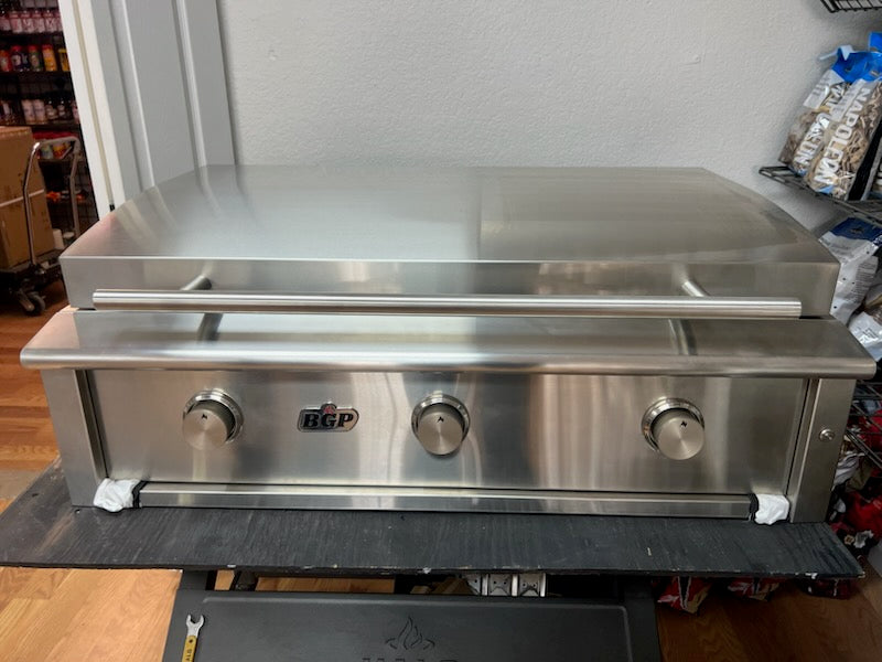40" Built-In Griddle - DETACHABLE LID  304SS