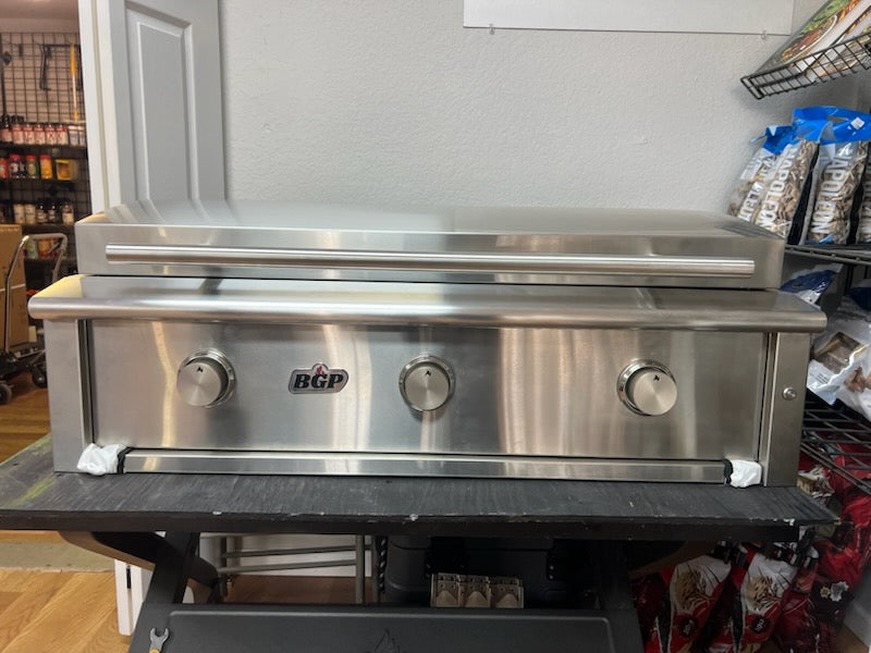 40" Built-In Griddle - DETACHABLE LID  304SS