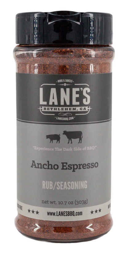 Lane's BBQ Ancho Espresso 10.7oz