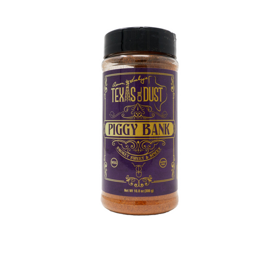 Texas Oil Dust Piggy Bank Smoky Sweet & Spicy